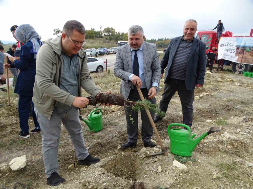 150 Fidan Toprakla Buluştu