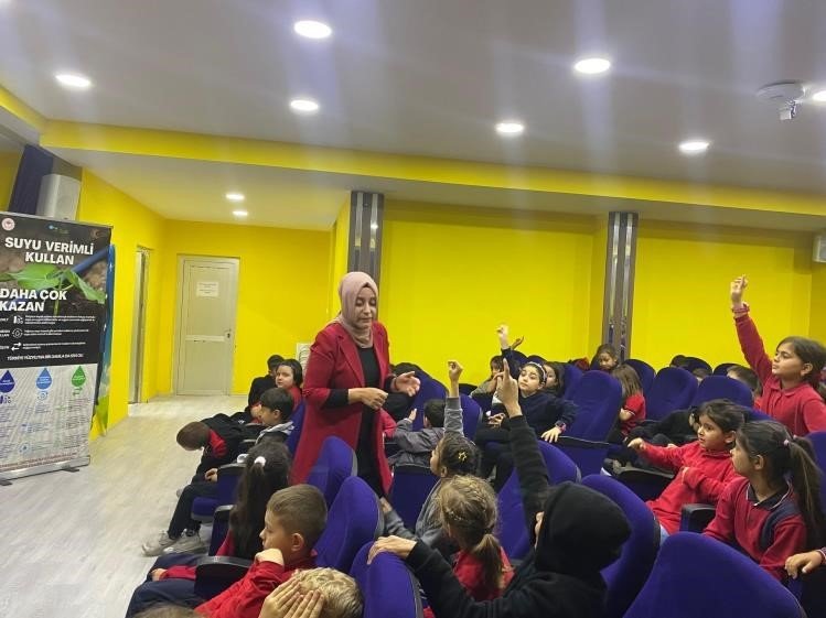Öğrencilere ‘Su Verimliliği’ Eğitimi Verildi