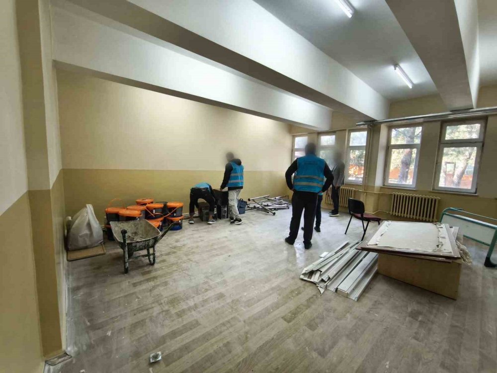 Atıl Durumdaki Okul Yeniden Hayat Buldu