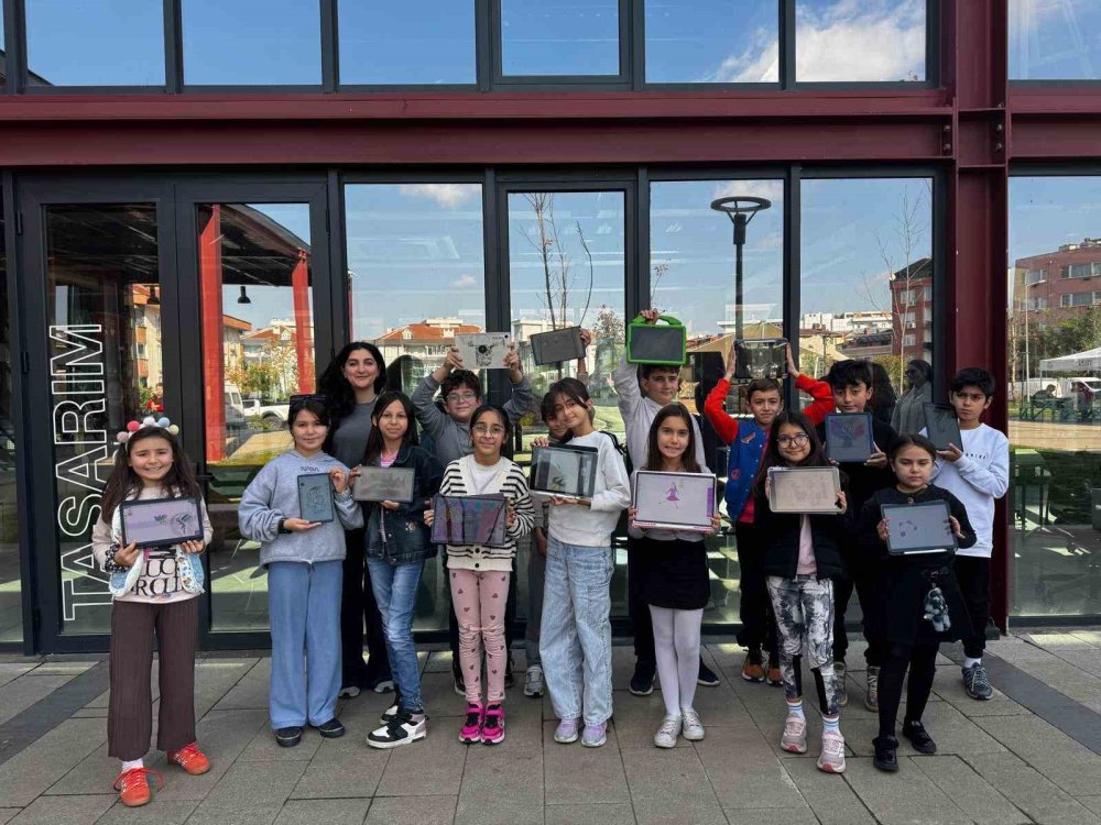 Çocuklar Animasyonun Temellerini Öğrendi