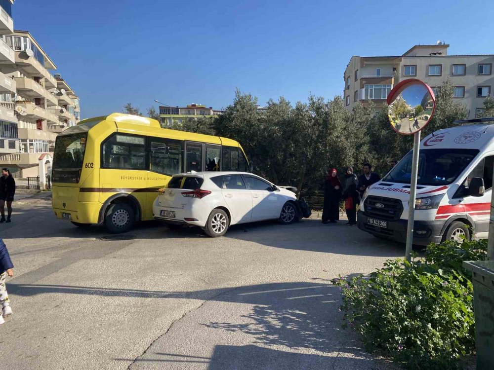 İzne Gelen Uzman Çavuş Trafik Kazasında Yaralandı