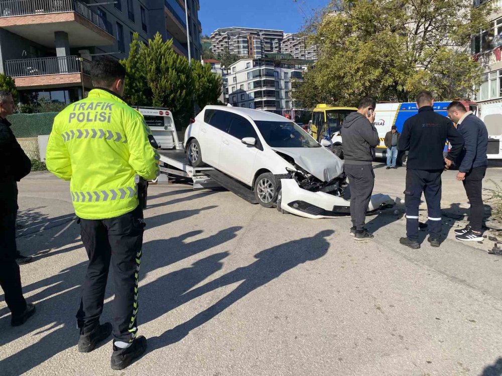 İzne Gelen Uzman Çavuş Trafik Kazasında Yaralandı