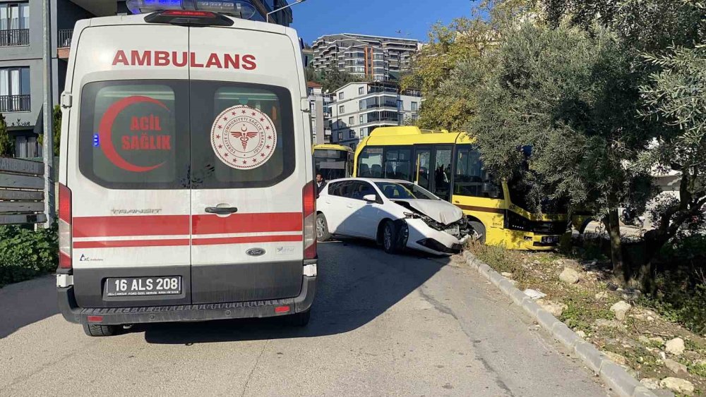 İzne Gelen Uzman Çavuş Trafik Kazasında Yaralandı