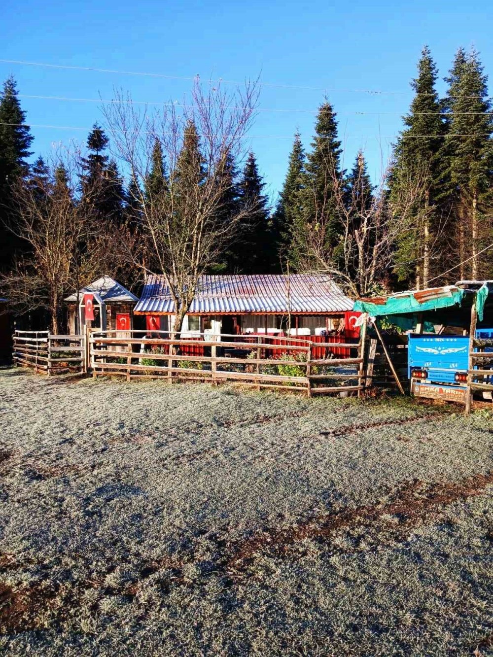 Mevsimin İlk Karı Yağdı