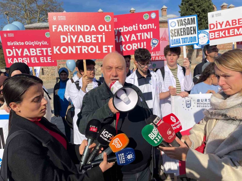 Bursa'da Diyabete Karşı Seferberlik
