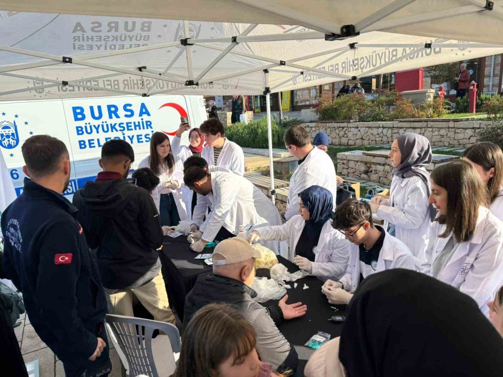Bursa'da Diyabete Karşı Seferberlik