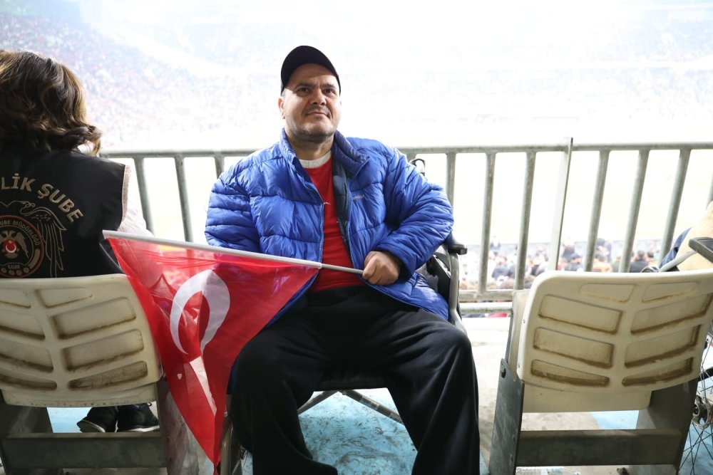 Engelli Bireylere Milli Maç Heyecanı