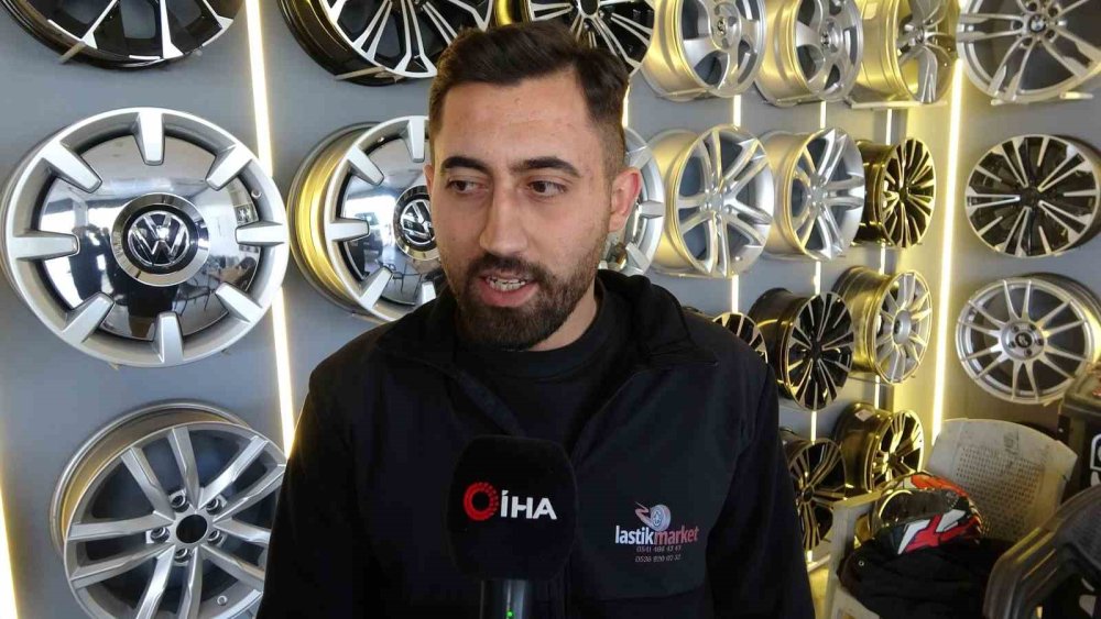 Lastikçilerde Yoğunluk Başladı