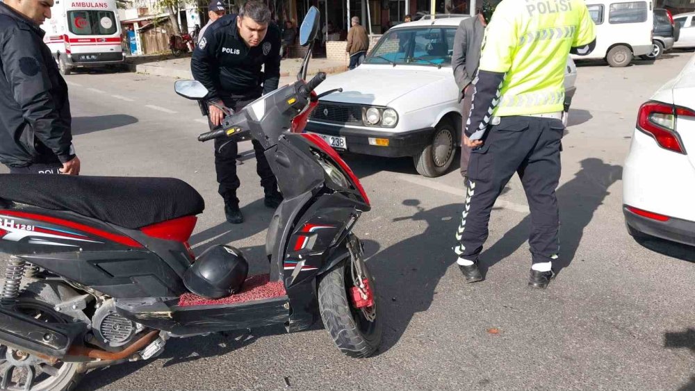 Yaşanan Trafik Kazasında 1 Kişi Yaralandı