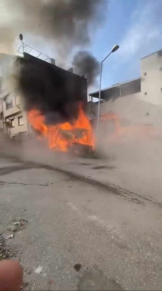 Baraka Yangını Paniğe Neden Oldu