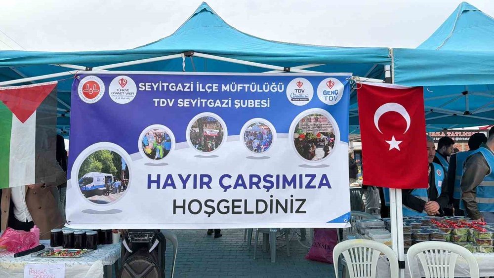Geliri Gazze’ye Ulaştırmak Amacı İle Hayır Çarşısı Açıldı