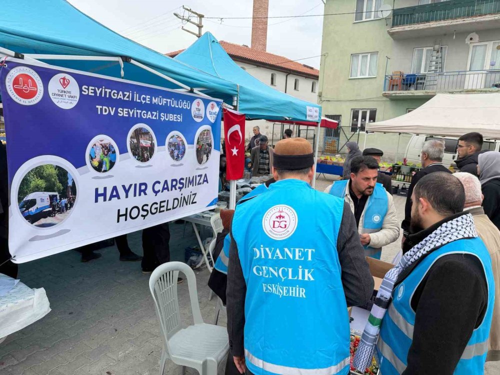 Geliri Gazze’ye Ulaştırmak Amacı İle Hayır Çarşısı Açıldı