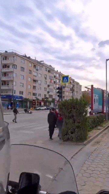Kaza Anı Kask Kamerasına Yansıdı