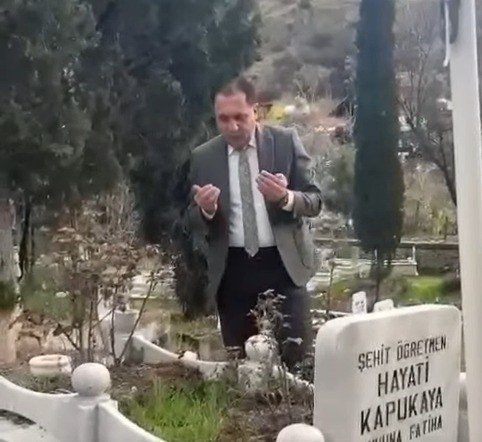 Müdür Türkoğlu, Şehit Öğretmeni Andı