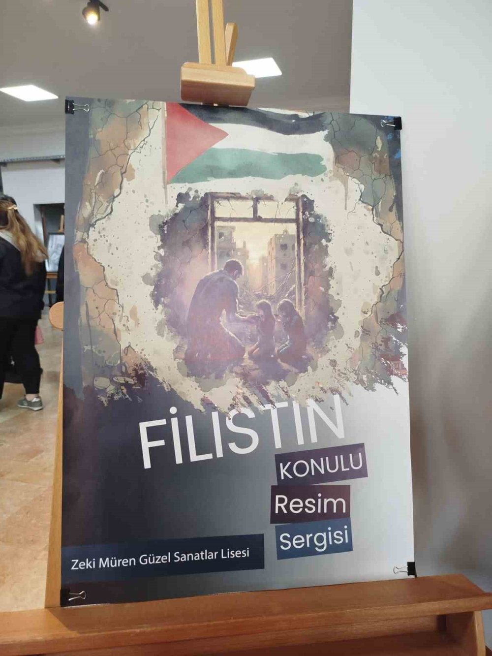 Gazzeli Çocukların Acısını Resmettiler