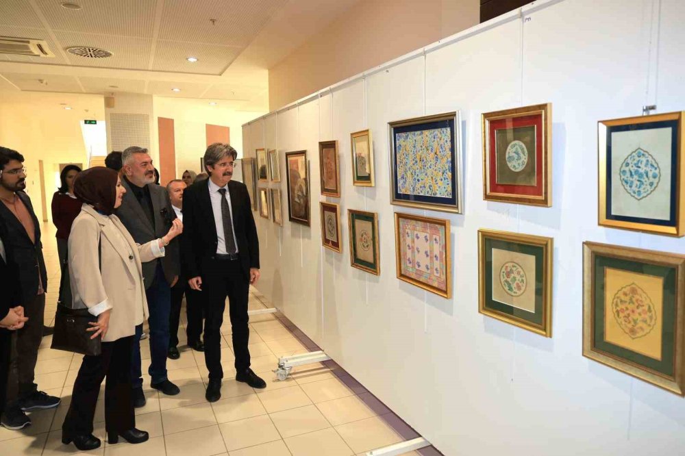 Geleneksel Türk Sanatları Bölümü Öğrencilerinin Eserleri Sergilendi