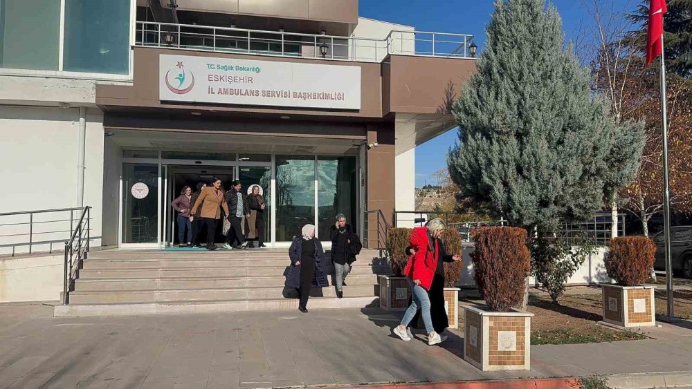 İl Ambulans Servisi Başhekimliğinde Yangın Tatbikatı