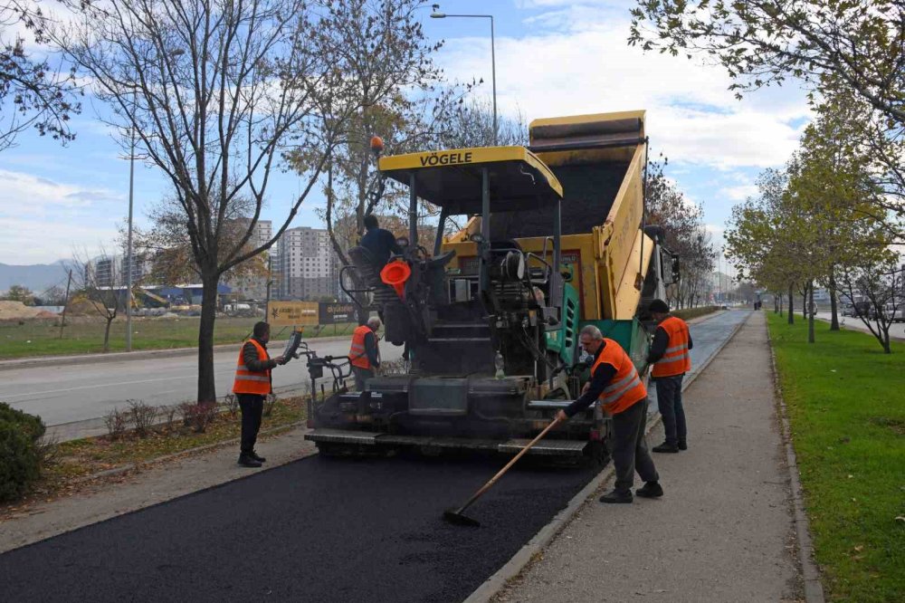 Park İçi Yollar Yenilendi