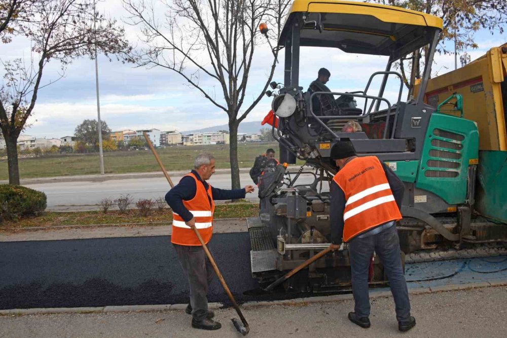 Park İçi Yollar Yenilendi