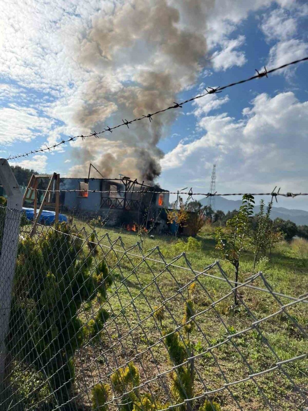 Bağ Evinde Yangın!