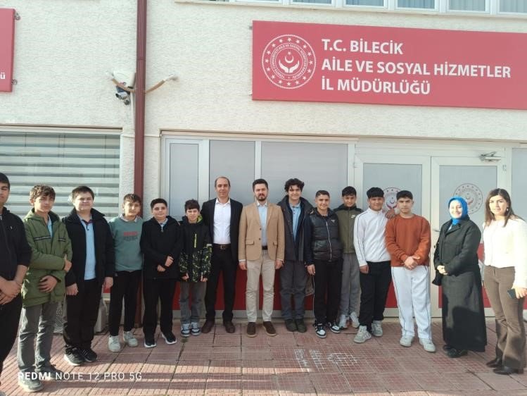 Bilecik’te Öğrenciler Sosyal Hizmetleri Yerinde İnceledi