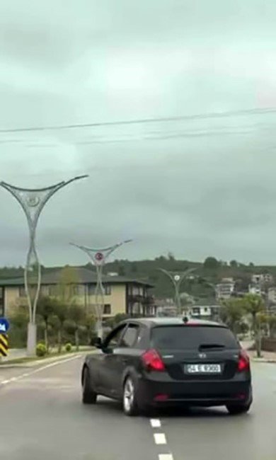 Drift Atan Sürücüye 46 Bin Lira Ceza Uygulandı