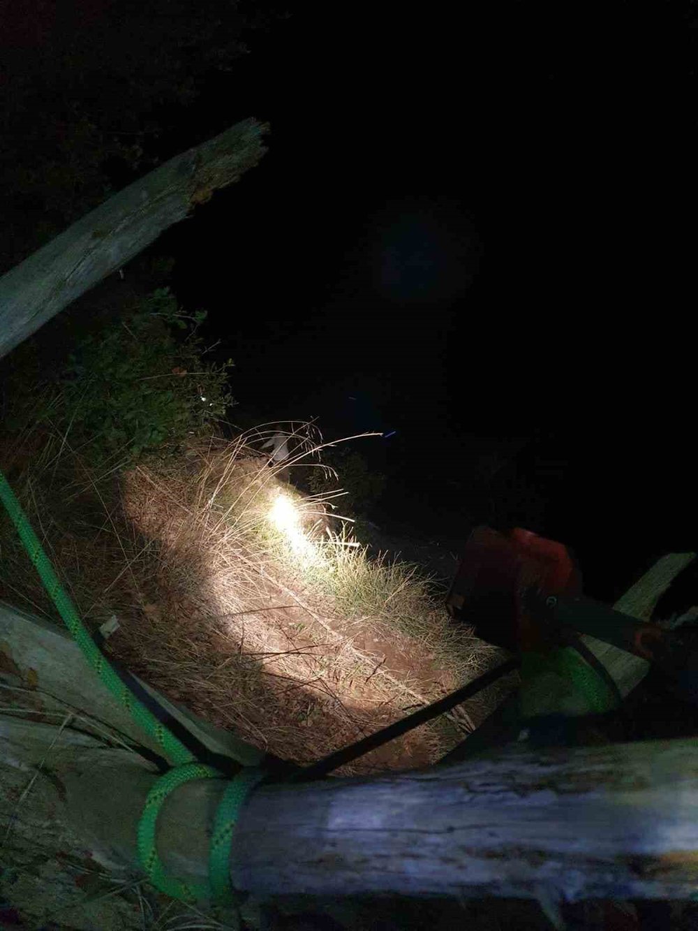 Ormanlık Alanda Mahsur Kalan Bir Kişi Kurtarıldı