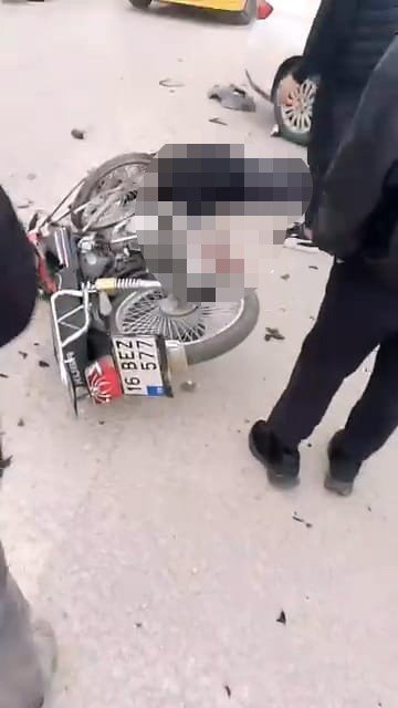 Otomobil İle Motosiklet Çarpıştı: 1 Ölü 1 Yaralı