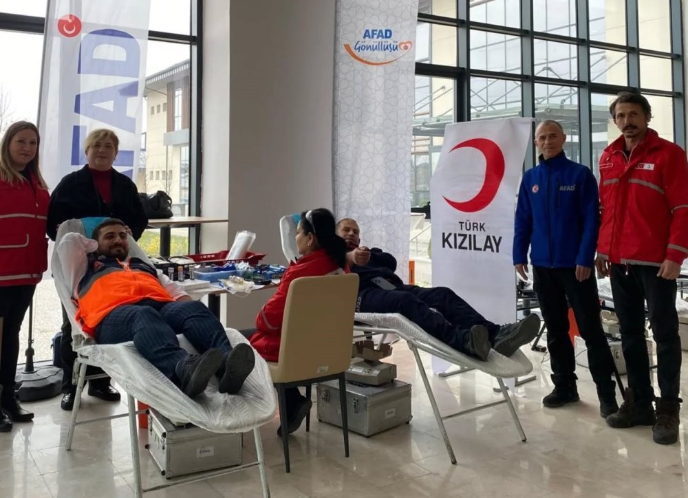 Afad’tan Kan Bağışına Destek