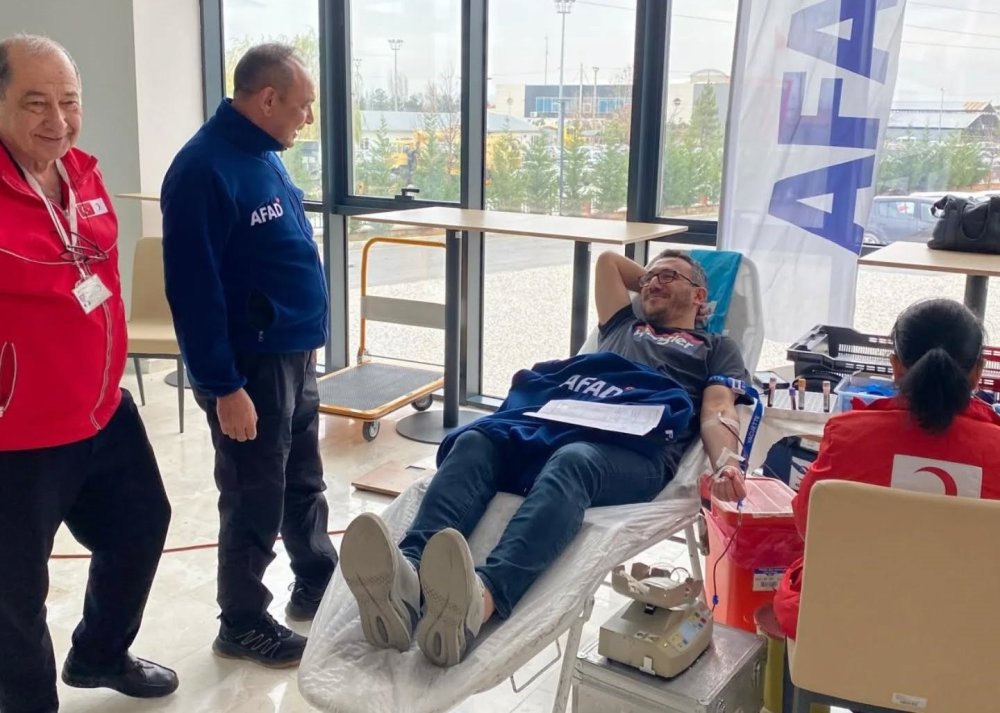 Afad’tan Kan Bağışına Destek