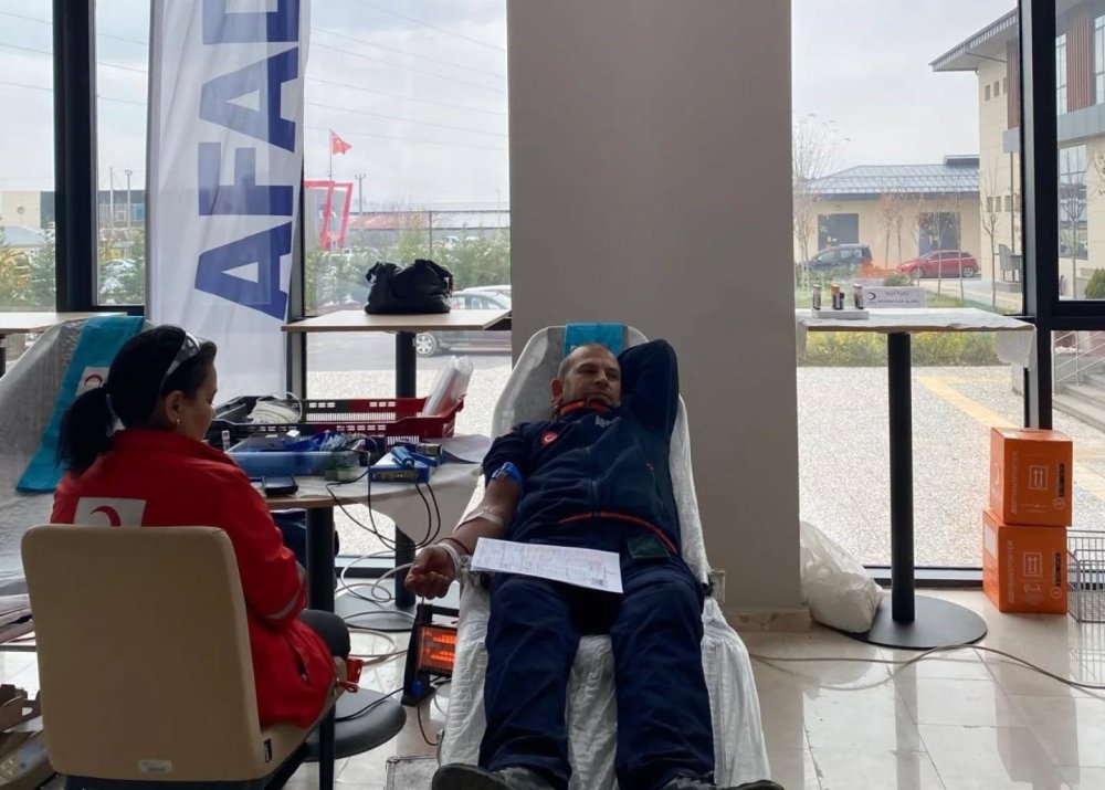 Afad’tan Kan Bağışına Destek