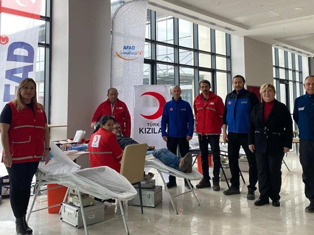 Afad’tan Kan Bağışına Destek