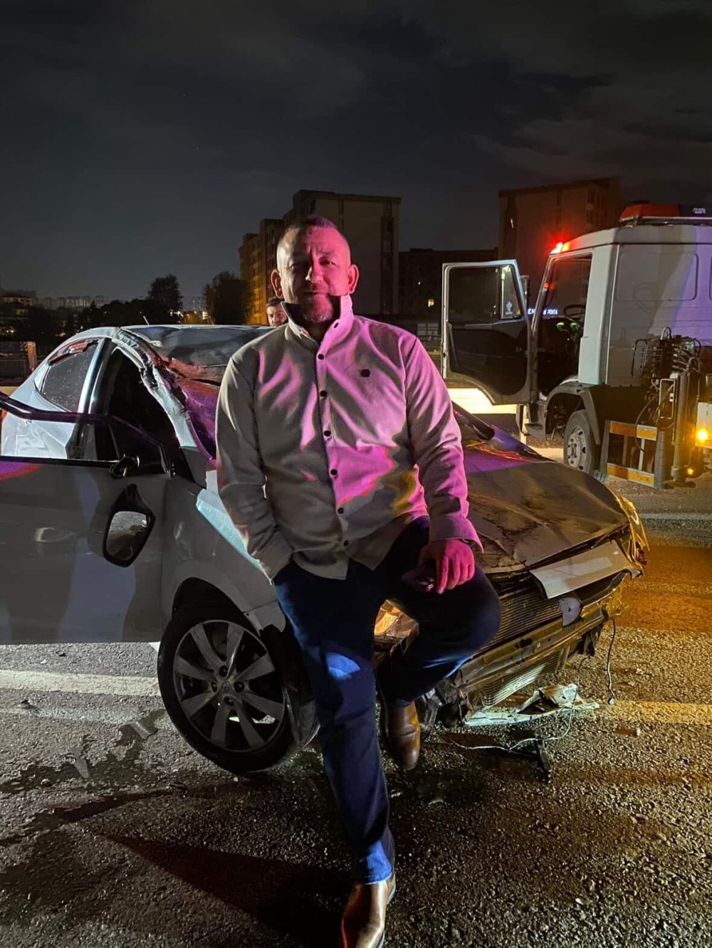 'Kazadan Yara Almadan Kurtuldum Pozu' Verdi