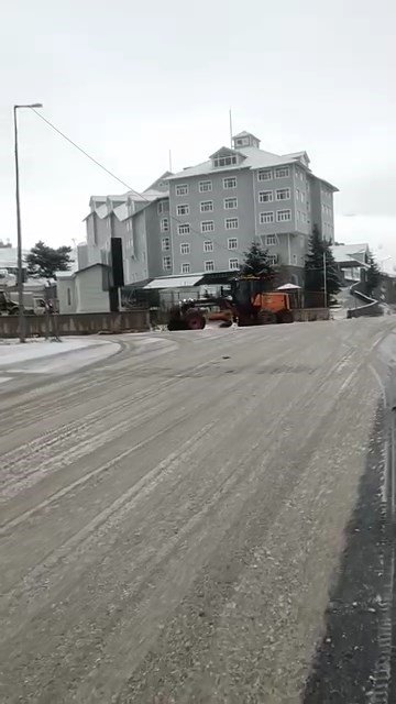 Uludağ’da Kar Yağışı