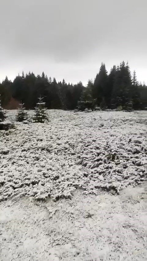 Uludağ’da Kar Yağışı