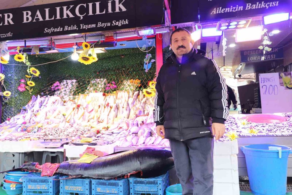 280 Kiloluk Orkinos Vatandaşları Hayrete Düşürüyor