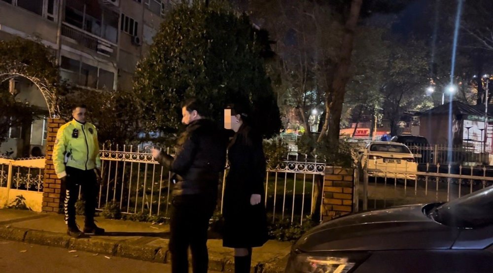 Polislerin Sabır Sınavı: 1.96 Promil Alkollü Sürücü Uygulama Noktasını Birbirine Kattı