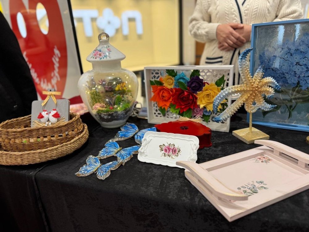 Bu Eserlerin Hepsi Özel Gereksinimli Bireylerin Ellerinden Çıktı