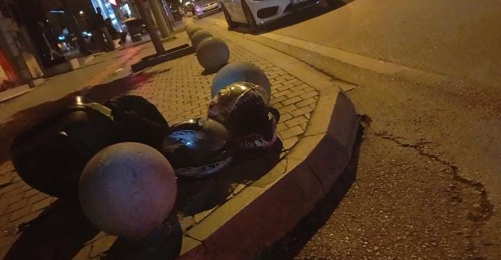 Yaşanan Motosiklet Kazasında 1 Kişi Yaralandı