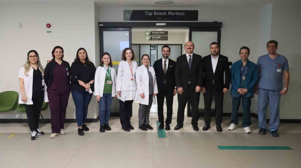 Tüp Bebek Merkezi’nde İlk Bebek Dünyaya Geldi