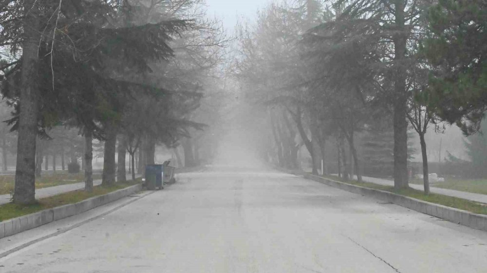 Eskişehir’in Yüksek Kesimlerinde Sis