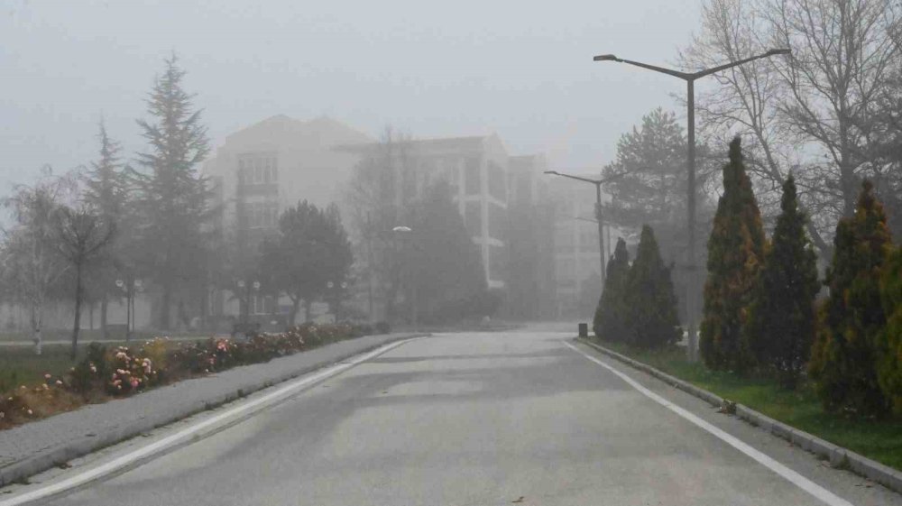 Eskişehir’in Yüksek Kesimlerinde Sis