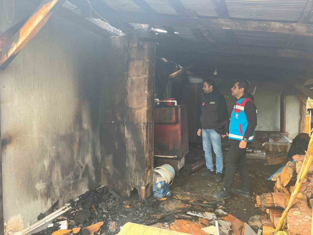 Osmaneli’de Ev Yangını