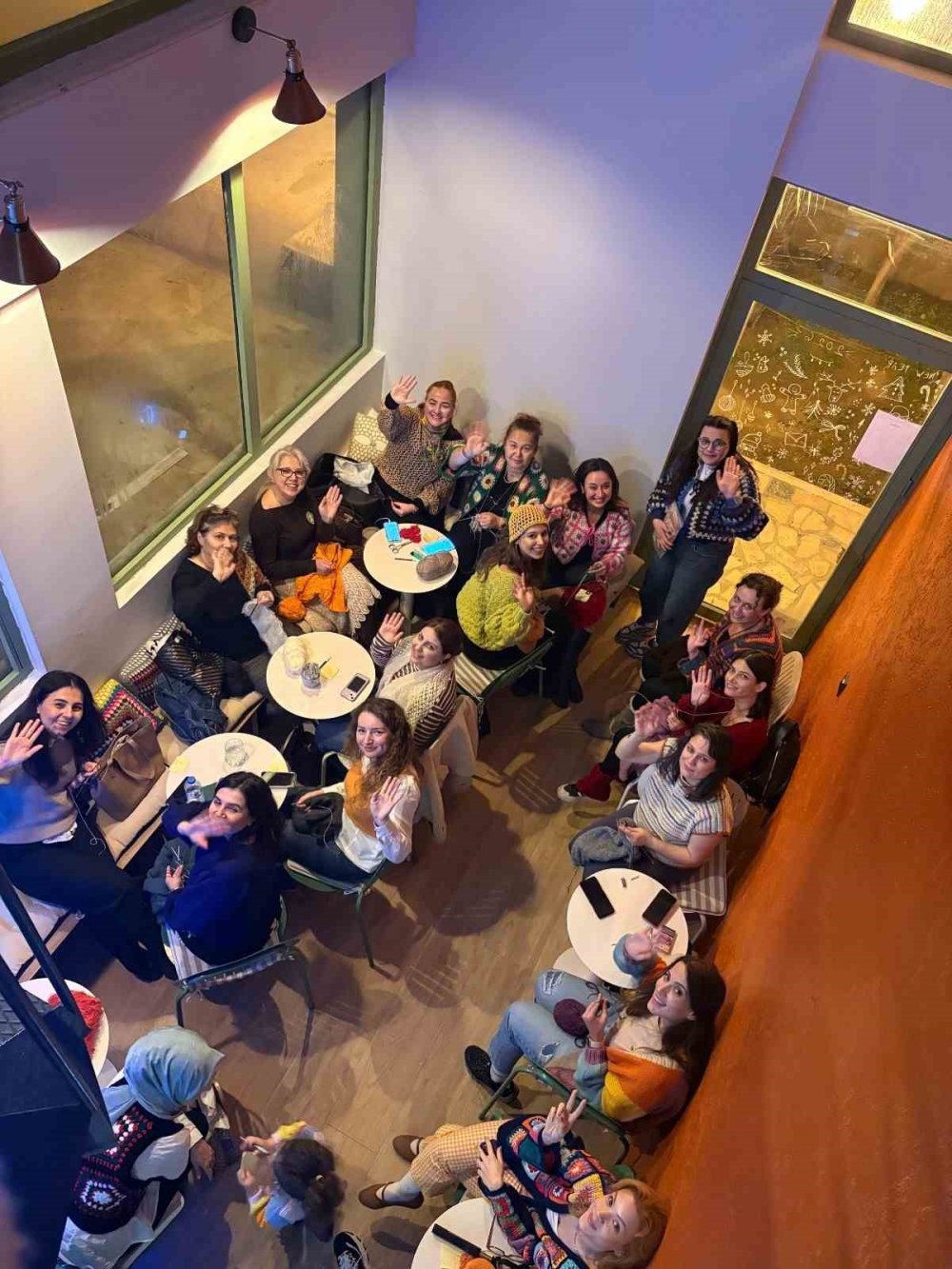 Kadınlar Örgü İçin Yarıştı