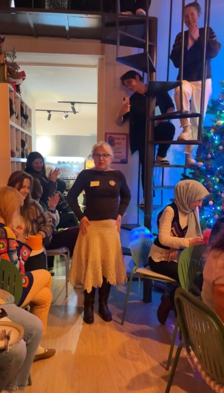 Kadınlar Örgü İçin Yarıştı