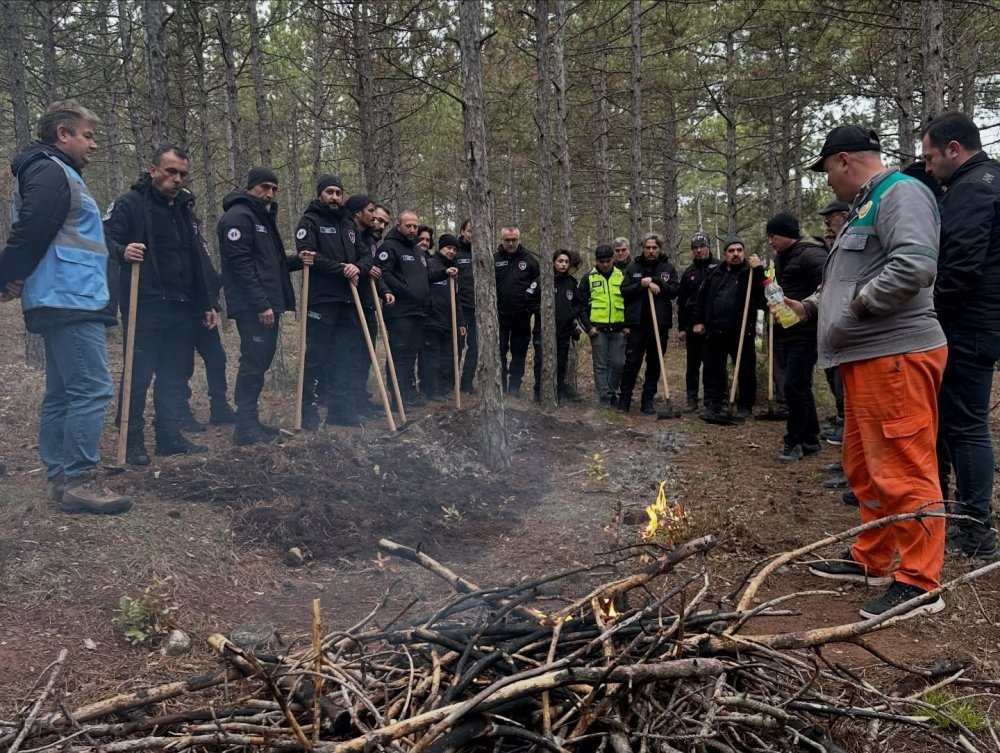 Orman Yangınlarıyla Mücadelede Gönüllü Oldular