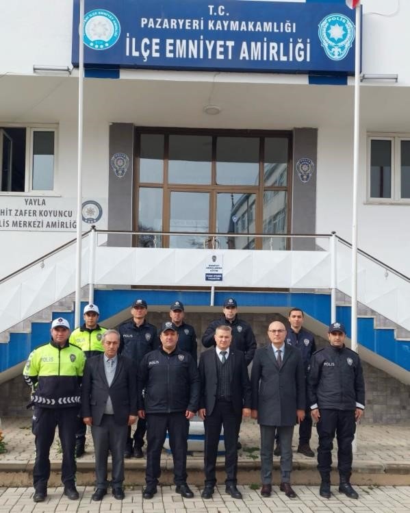 Bilecik Emniyet Müdürü Şener’den Pazaryeri’nde Denetim