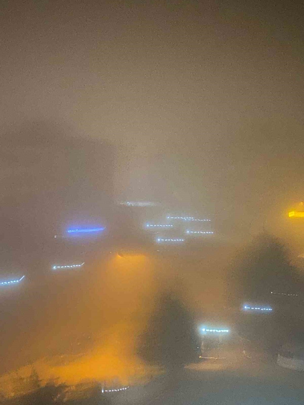 Sis Etkili Oldu, Görüş Mesafesi 1 Metreye Kadar Düştü