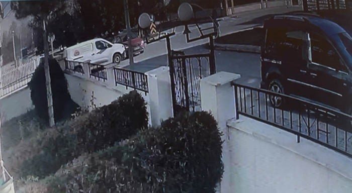 İki Aracın Hurdaya Döndüğü Kaza Kameraya Yansıdı