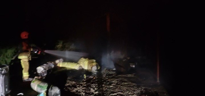 Küllükte Unutulan Sigara Yangına Neden Oldu